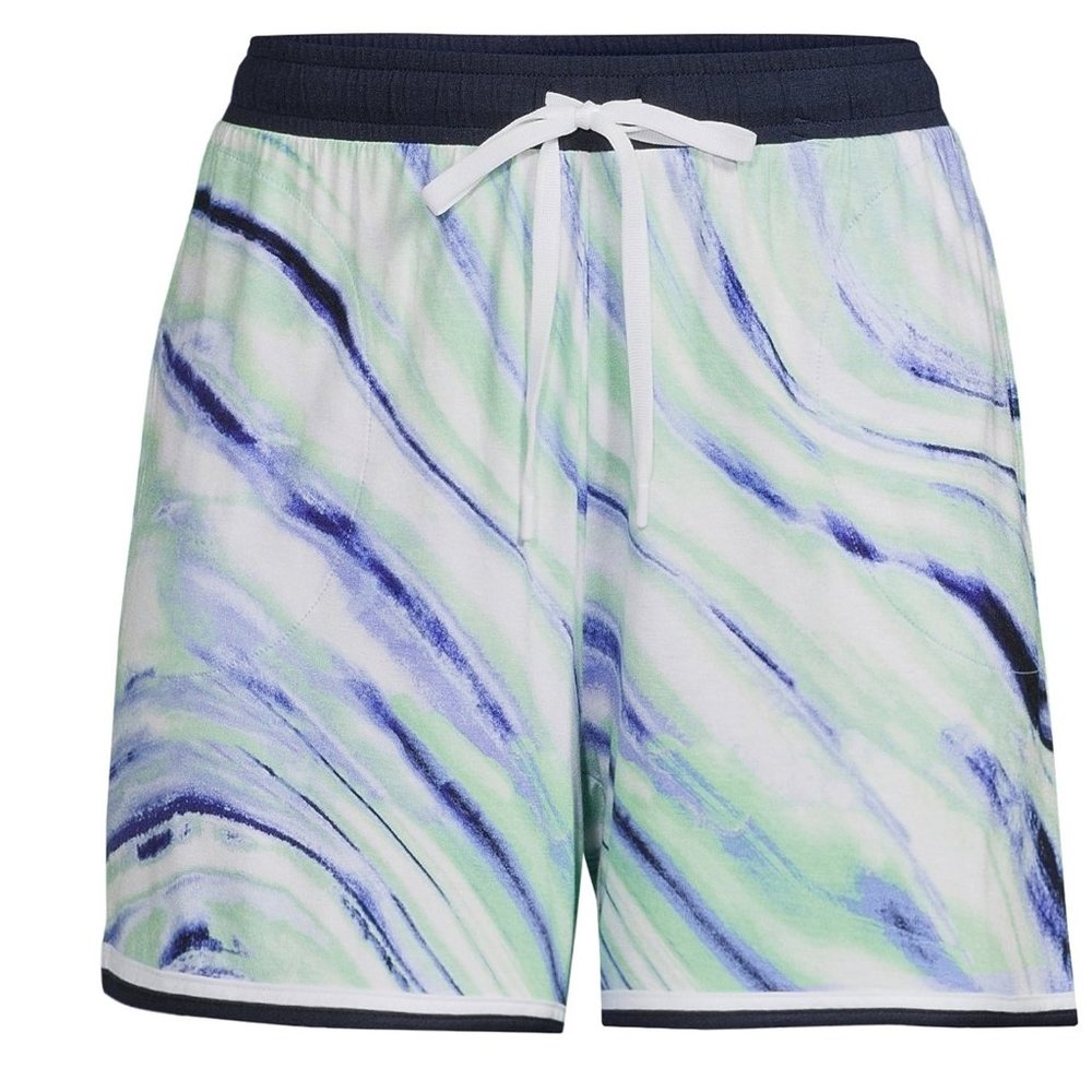 Womens Secret Treasures Blue Tie Dye Knit Sleep Shorts Size Sm Med   NWT